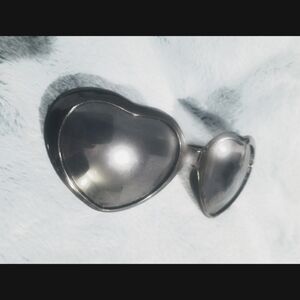 *FWP!~Black Heart-Shaped Oversized Cat-Eye Sunglasses
